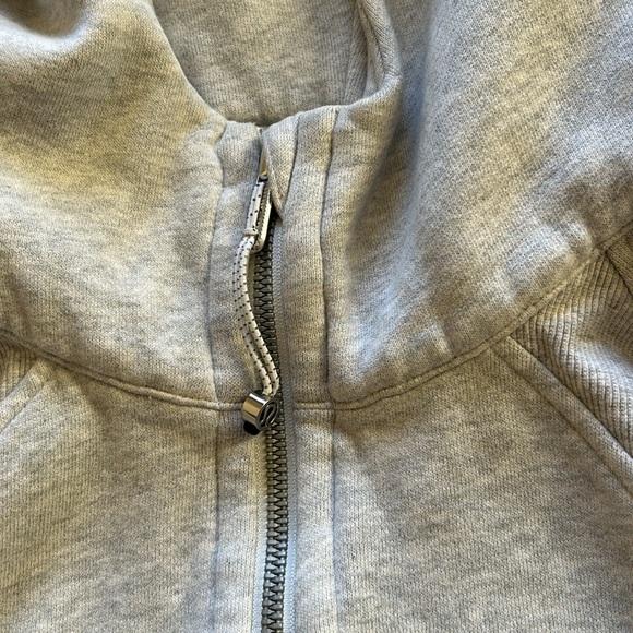 ✨ LULULEMON SCUBA HALF ZIP CROPPED OVERSIZED HOODIE SZ M/L - Picture 3 of 5